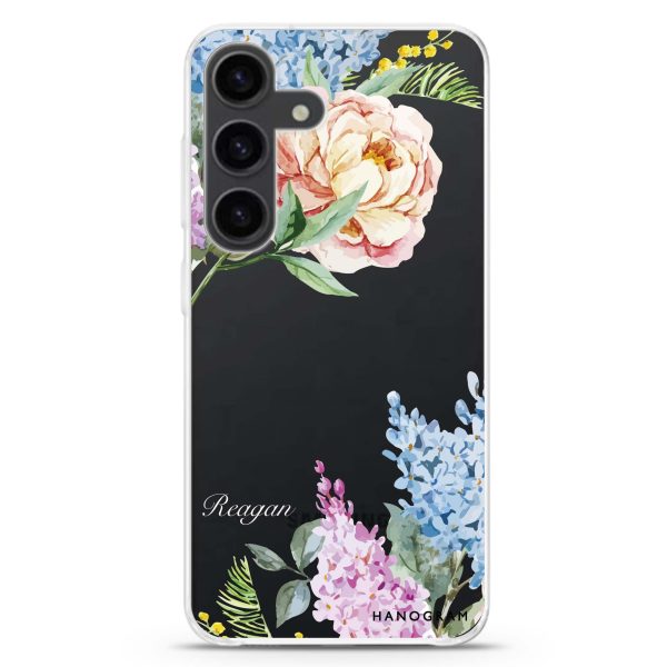 Tropical Floral Samsung Galaxy Ultra Clear Case Online Hot Sale