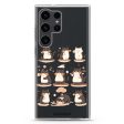 Zen Meowster Samsung Galaxy Ultra Clear Case For Sale