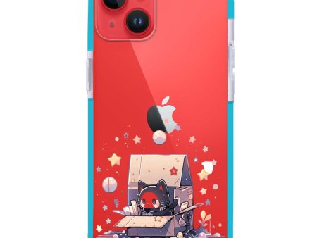 Starship Cat Pod iPhone 14 Plus Ultra Shockproof Case Cheap