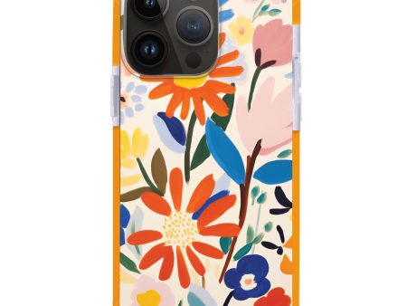 Bloom Brushwork iPhone 14 Pro Max Ultra Shockproof Case For Cheap