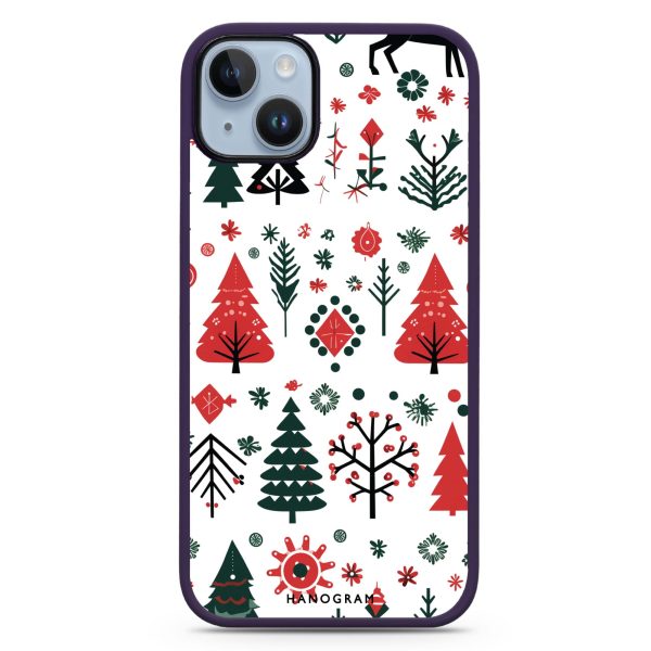 Xmas Nordic Vibes iPhone 13 Mini Impact Guard Bumper Case For Sale