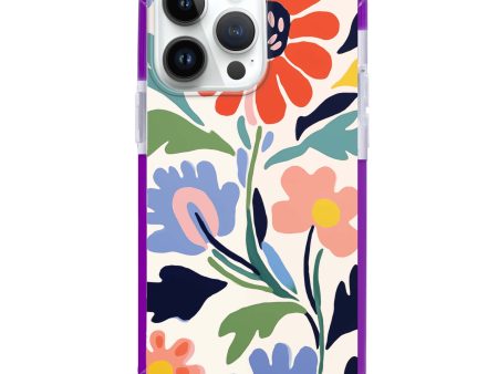 Brushed Blossoms iPhone 14 Pro Ultra Shockproof Case Discount