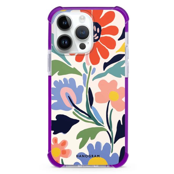 Brushed Blossoms iPhone 14 Pro Ultra Shockproof Case Discount