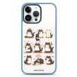 Zen Meowster iPhone 14 Pro Max Impact Guard Bumper Case Fashion