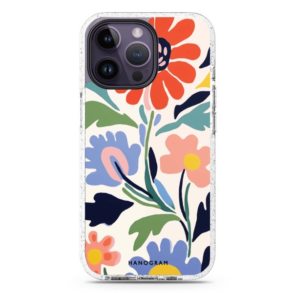 Brushed Blossoms iPhone 14 Pro Durashock Case Cheap