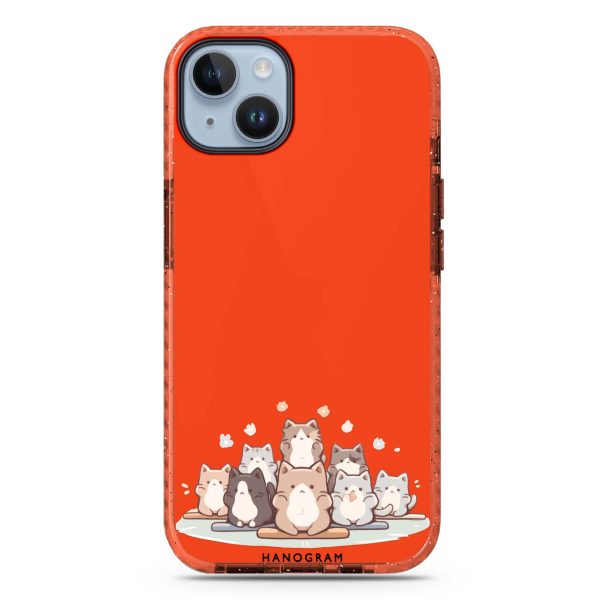 Zen Cat Calm iPhone 15 Plus Durashock Case Cheap