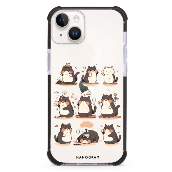 Zen Meowster iPhone 15 Ultra Shockproof Case on Sale