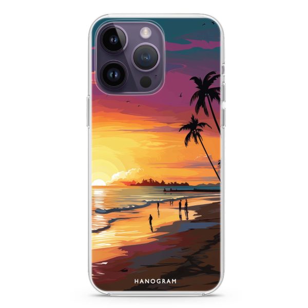 Sunset Glow iPhone 13 Pro Ultra Clear Case For Discount