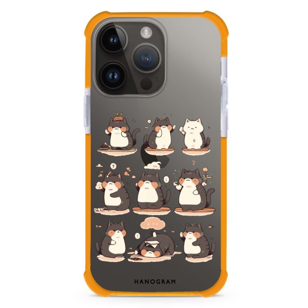 Zen Meowster iPhone 15 Pro Max Ultra Shockproof Case For Sale