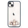 Zen Cat Calm iPhone 14 Impact Guard Bumper Case Fashion