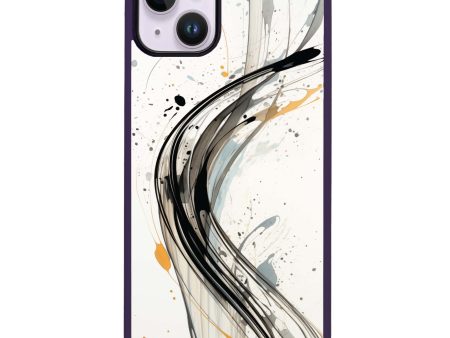 Streak Elegance iPhone 14 Plus Impact Guard Bumper Case For Sale