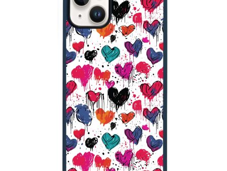 Bleeding Passion iPhone 14 Plus Impact Guard Bumper Case on Sale