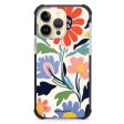 Brushed Blossoms iPhone 14 Pro MagSafe Compatible Ultra Shockproof Case For Sale