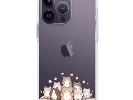 Zen Cat Calm iPhone 15 Pro Ultra Shockproof Case Online Hot Sale