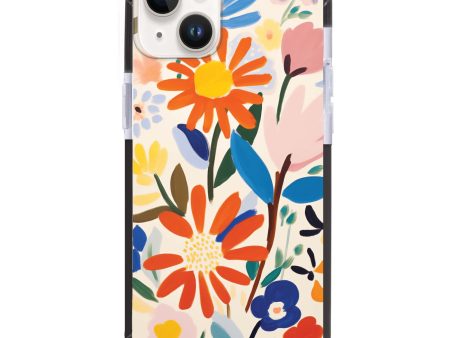 Bloom Brushwork iPhone 15 Plus Ultra Shockproof Case Sale