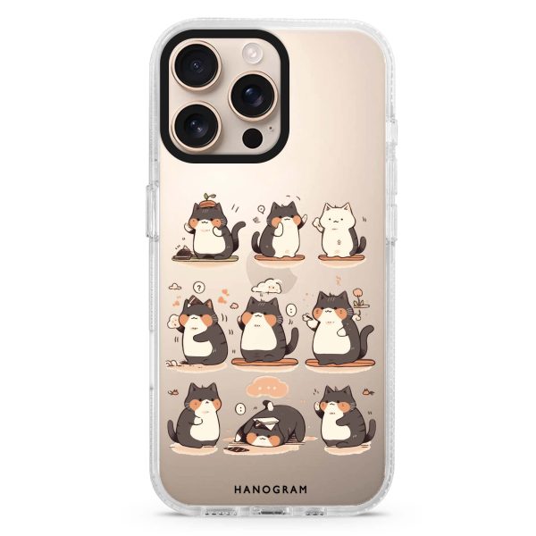 Zen Meowster iPhone Ultra Clear Case For Cheap