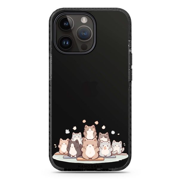 Zen Cat Calm iPhone 15 Pro Max Durashock Case For Sale