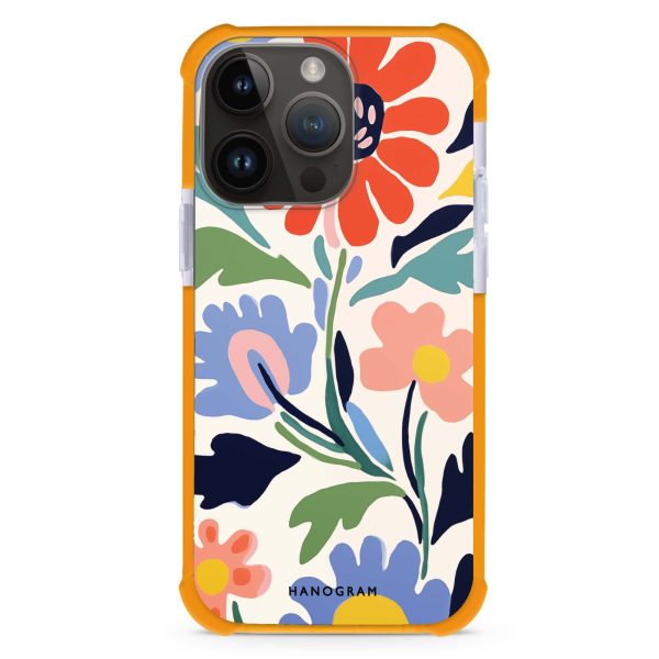 Brushed Blossoms iPhone 14 Pro Max Ultra Shockproof Case Online