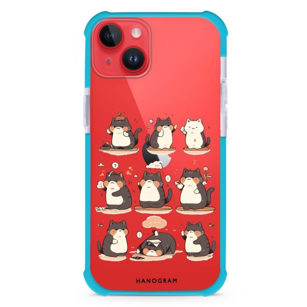 Zen Meowster iPhone 14 Plus Ultra Shockproof Case Supply