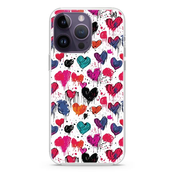 Bleeding Passion iPhone 13 pro Max Ultra Clear Case Cheap