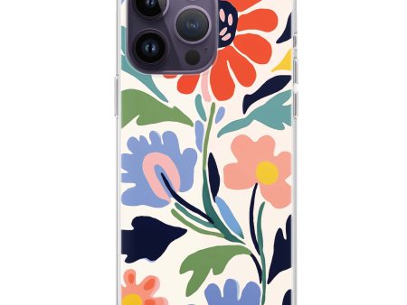 Brushed Blossoms iPhone 13 pro Max Ultra Clear Case Online Hot Sale