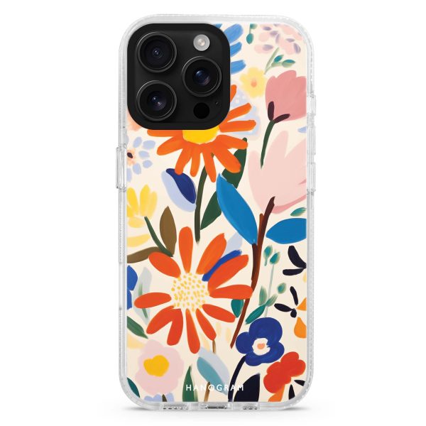 Bloom Brushwork iPhone Ultra Clear Case For Cheap