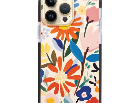 Bloom Brushwork iPhone 15 Pro Max Ultra Shockproof Case For Sale