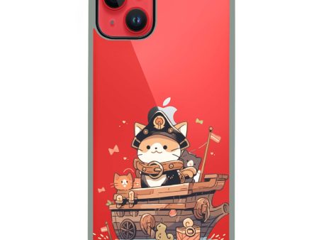 Buccaneer Kitty iPhone 14 Plus Impact Guard Bumper Case For Sale