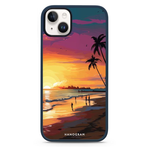 Sunset Glow iPhone 14 Impact Guard Bumper Case For Sale