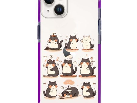 Zen Meowster iPhone 15 Plus Ultra Shockproof Case Cheap