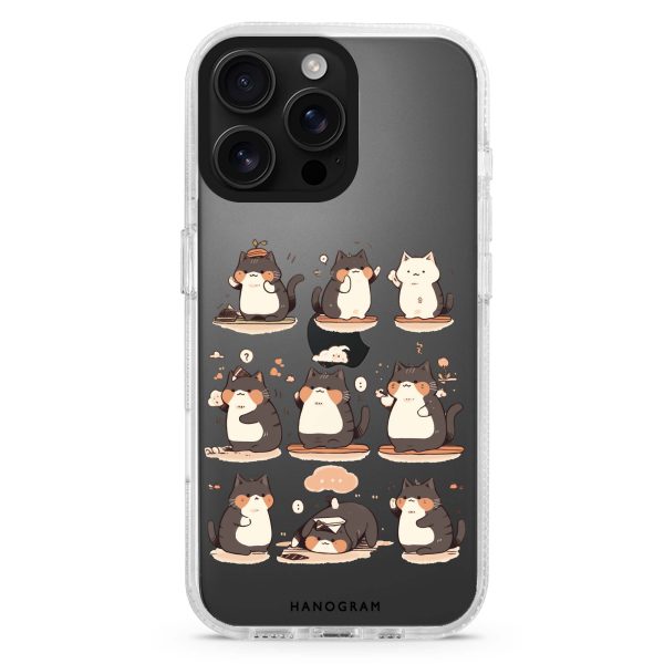 Zen Meowster iPhone Ultra Clear Case For Cheap