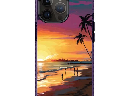 Sunset Glow iPhone 15 Pro Durashock Case For Cheap