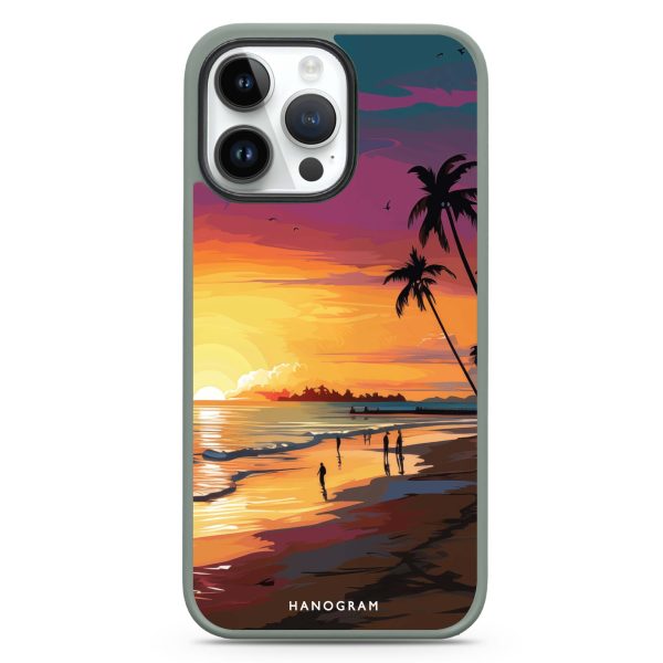 Sunset Glow iPhone 14 Pro Impact Guard Bumper Case Sale