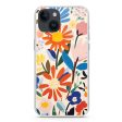 Bloom Brushwork iPhone 14 Plus MagSafe Compatible Ultra Clear Case Hot on Sale