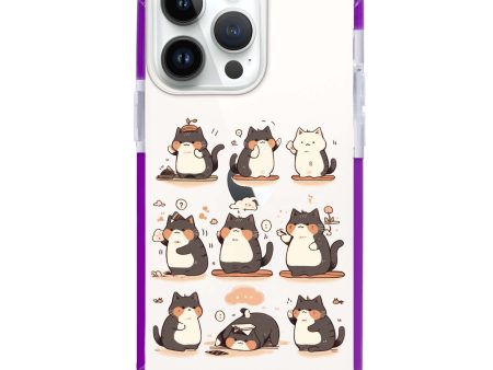 Zen Meowster iPhone 15 Pro Max Ultra Shockproof Case For Sale