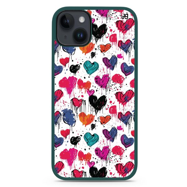 Bleeding Passion iPhone 15 Plus Impact Guard Bumper Case Online Sale