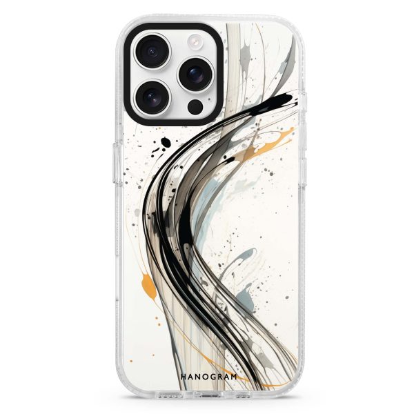 Streak Elegance iPhone 15 Pro Ultra Clear Case For Discount