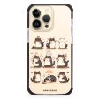 Zen Meowster iPhone 15 Pro Ultra Shockproof Case Online now