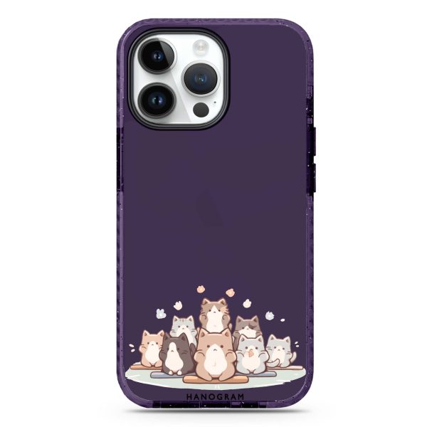 Zen Cat Calm iPhone 14 Pro Durashock Case Sale