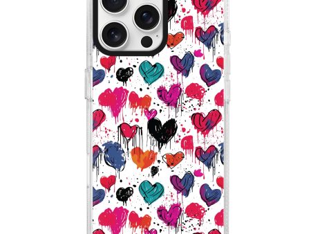 Bleeding Passion iPhone 15 Pro Ultra Clear Case Online now