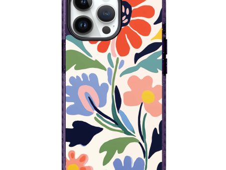 Brushed Blossoms iPhone 14 Pro Durashock Case Cheap