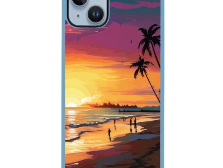 Sunset Glow iPhone 14 Impact Guard Bumper Case For Sale