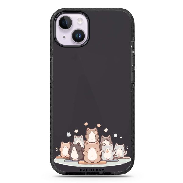 Zen Cat Calm iPhone 14 Plus Durashock Case Cheap