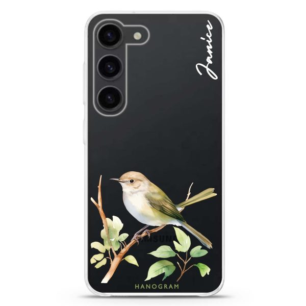 Warbler Whisper Samsung Galaxy Ultra Clear Case Online Hot Sale