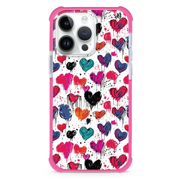 Bleeding Passion iPhone 14 Pro Max Ultra Shockproof Case Fashion