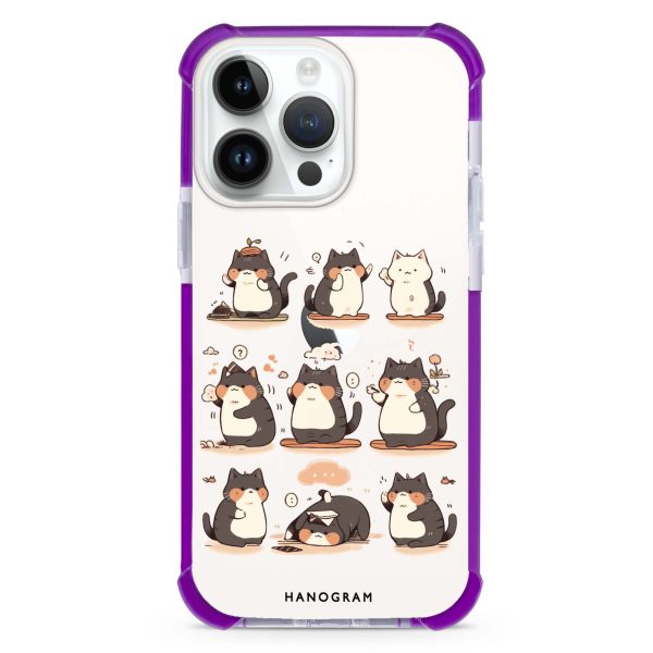 Zen Meowster iPhone 15 Pro Ultra Shockproof Case Online now