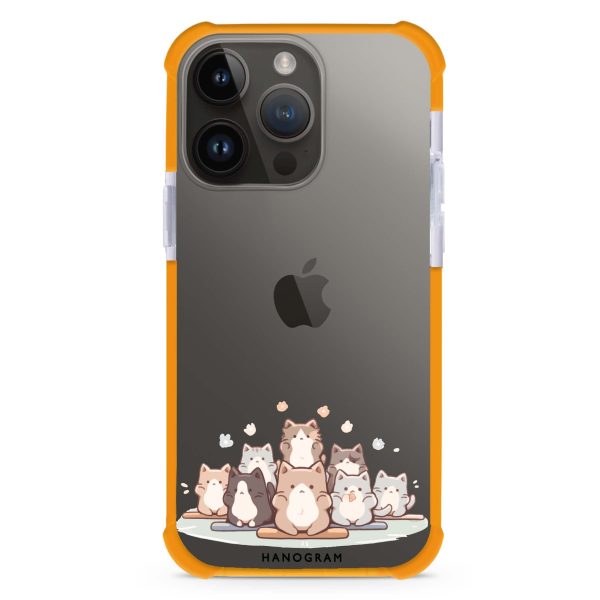 Zen Cat Calm iPhone 14 Pro Ultra Shockproof Case Sale