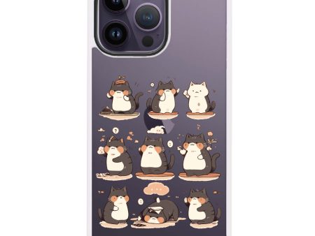 Zen Meowster iPhone 15 Pro Max Impact Guard Bumper Case on Sale