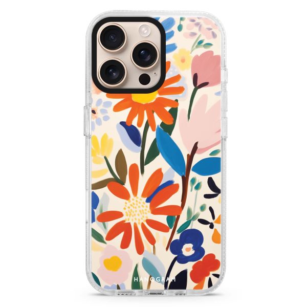 Bloom Brushwork iPhone Ultra Clear Case For Cheap