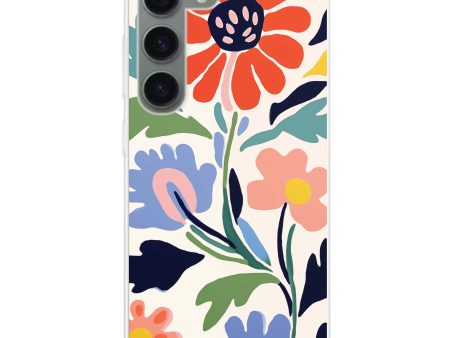 Brushed Blossoms Samsung Galaxy Ultra Clear Case Online Sale